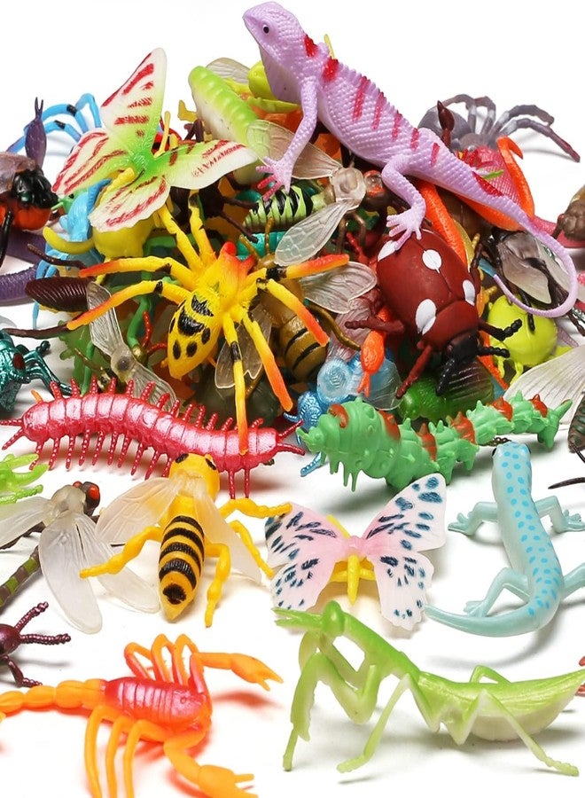 SUPER TOY 6 Insect Animal Action Figure Bug Toys Educational Play Set for Kids Birthday Gift (Assorted Insects) - Image 4